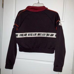 Cropped Nike zip up